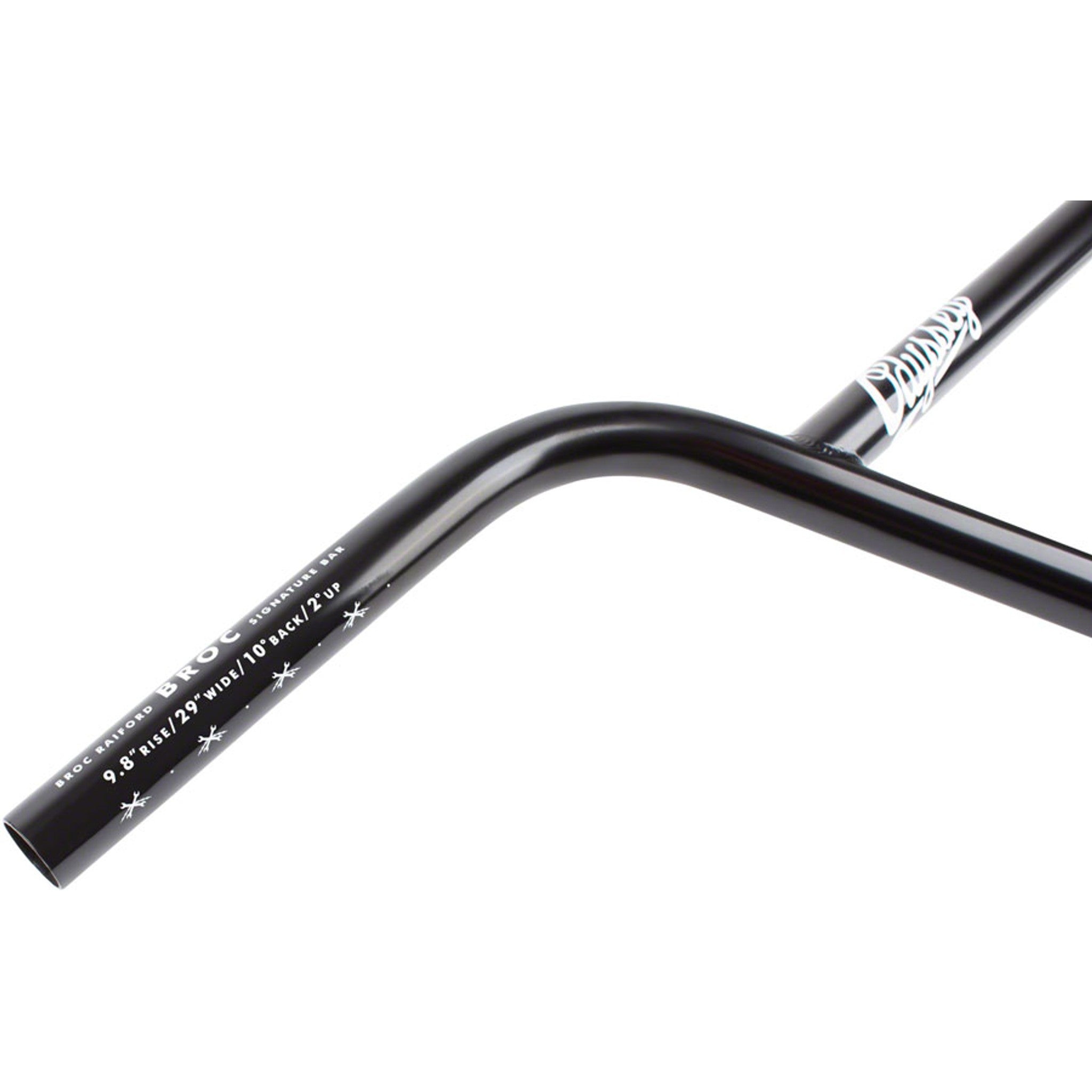 Broc BMX Handlebar - 9.8", Black