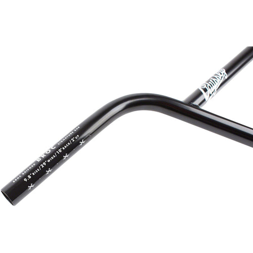 Broc BMX Handlebar - 9.8", Black