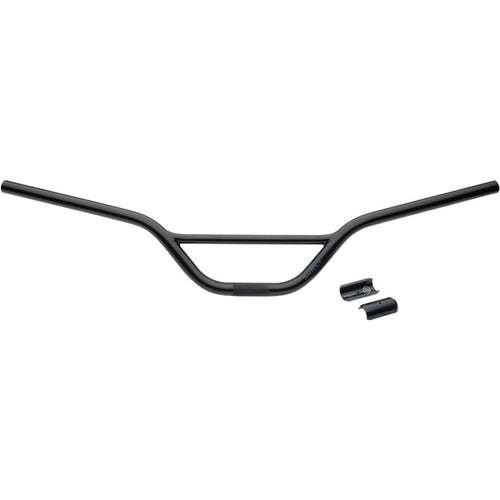 Surly Sunset Bar Handlebar - 22.2mm Clamp, 820mm Width, 110mm Rise, Chromoly, Black