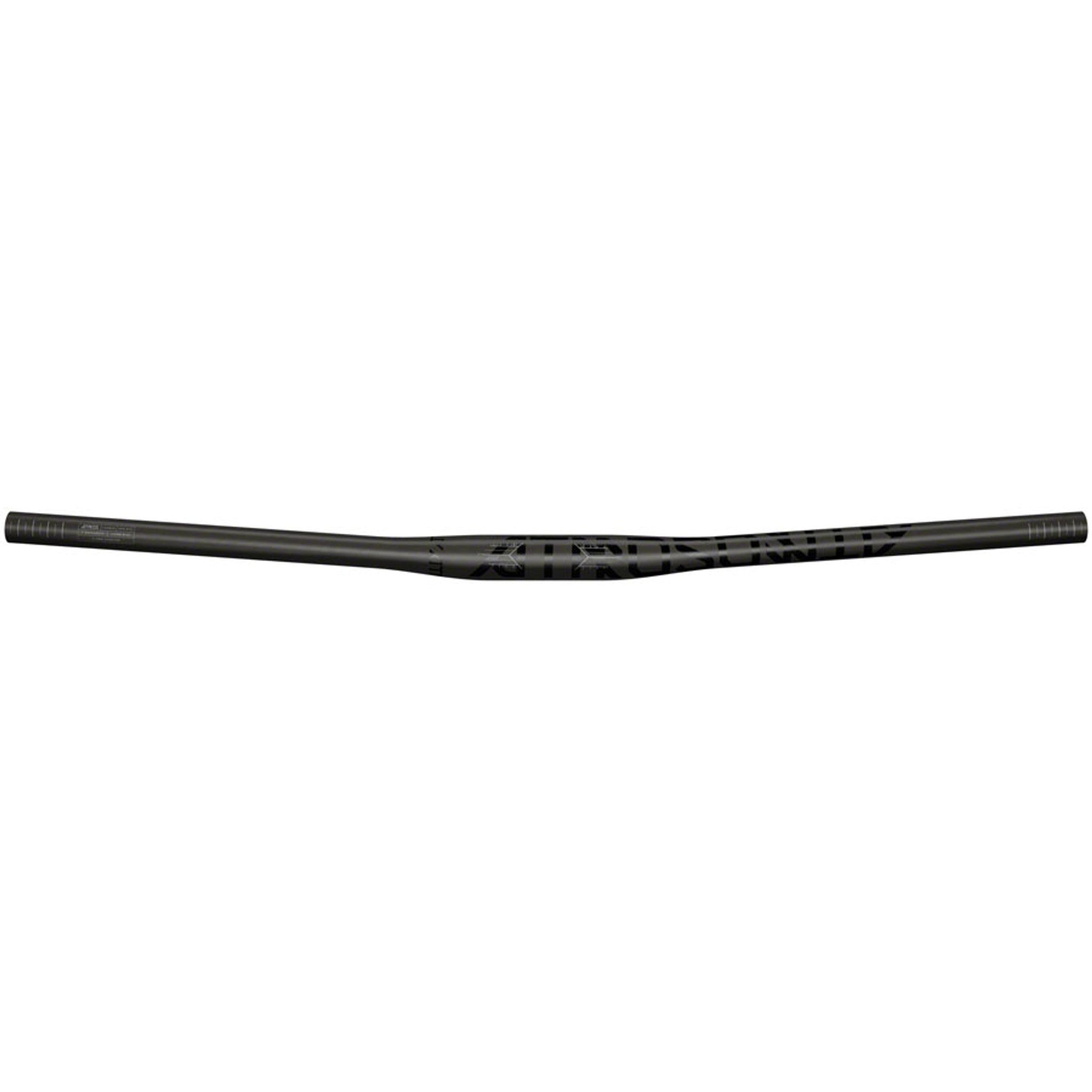 Atmos Carbon Flat Handlebar - 760mm Wide, 31.8mm Clamp, 0mm Rise, Natural Carbon, A1