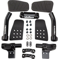 Vision Team Mini Clip On Aero Bars Black