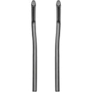 52a Aluminum Aerobar Extensions - Aluminum, 400mm, Black