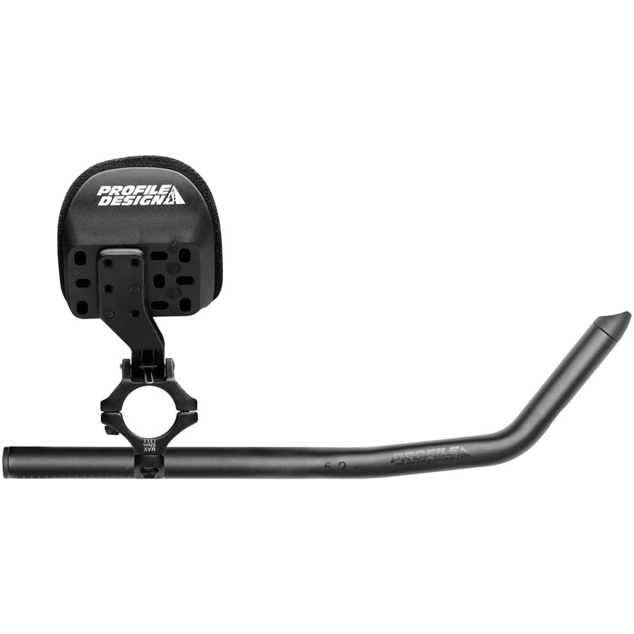 Flip Ergo 52a Aerobar - Aluminum, 340mm, Black