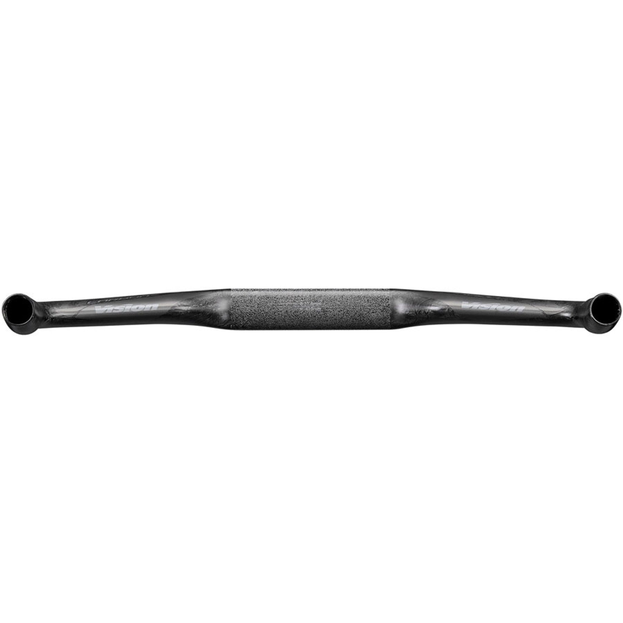 Vision TriMax Carbon OS Base Bar, 31.8mm Clamp Diameter, 410mm Width, Aero Base Bar Profile – Carbon