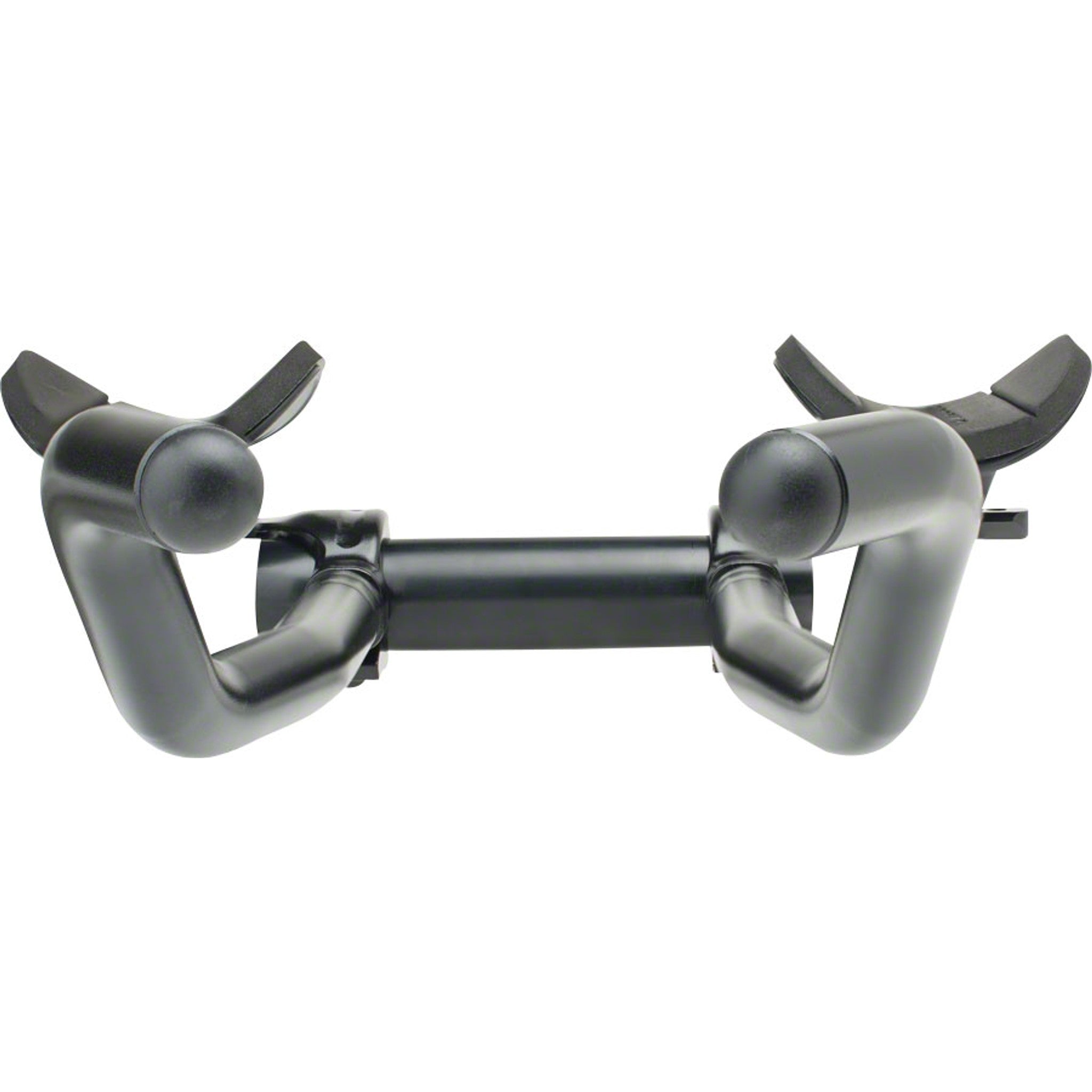 Legacy II Aluminum Aerobar: with ZB Bracket and Venturi Armrest, Matte Black