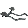 Legacy II Aluminum Aerobar: with ZB Bracket and Venturi Armrest, Matte Black
