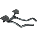 Legacy II Aluminum Aerobar: with ZB Bracket and Venturi Armrest, Matte Black