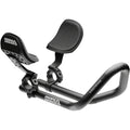 Airstryke II Aluminum Aerobar: Ergo Armrest, L2 Flip-Up Bracket, Matte Black