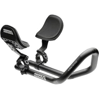 Airstryke II Aluminum Aerobar: Ergo Armrest, L2 Flip-Up Bracket, Matte Black
