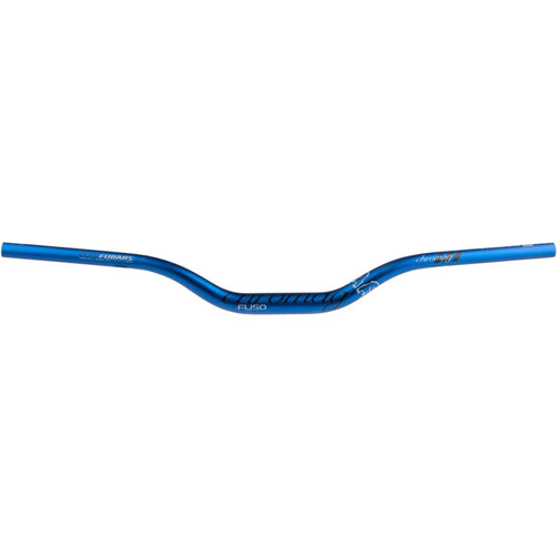 Fubars FU50 Handlebar - Aluminum, 50mm Rise, 31.8mm, 800mm, Blue