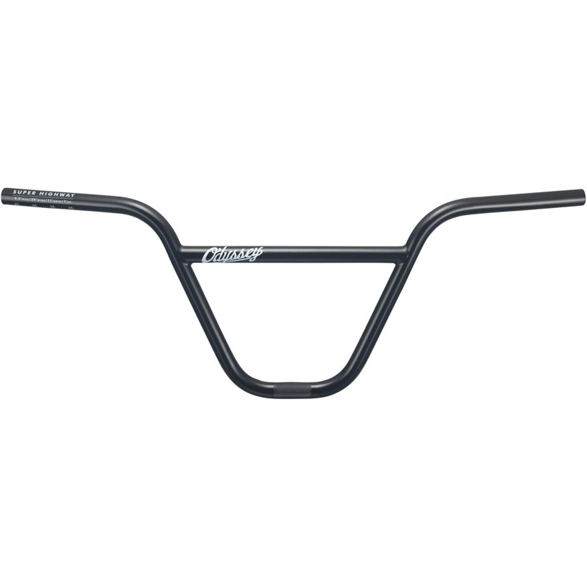 Super Highway BMX BMX Handlebar - 9.5", Black