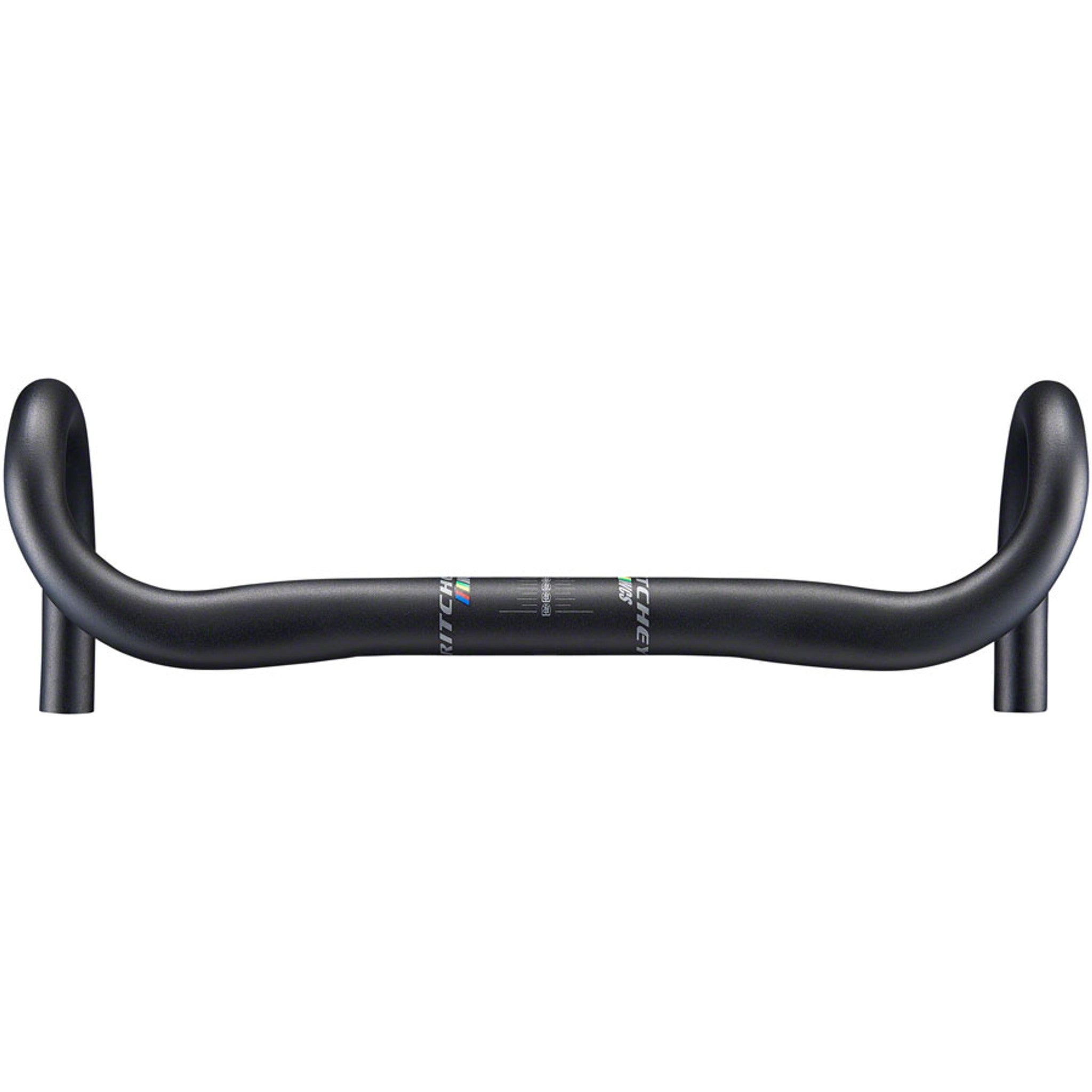 WCS EvoCurve Drop Handlebar - Aluminum, 44cm, 31.8mm, Matte Black