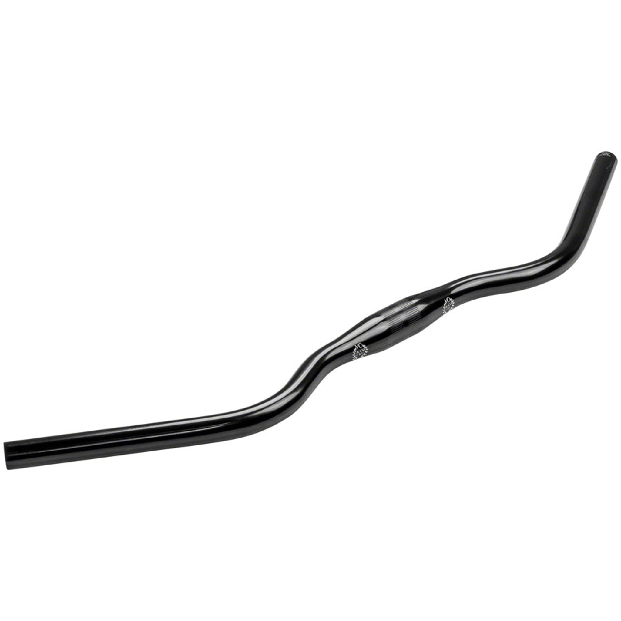 Curvy Handlebar - 31.8, 30 Degree Sweep, 0mm Rise, 680mm width, Black