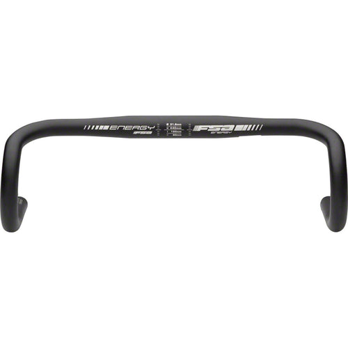 FSA (Full Speed Ahead) Energy Traditional Drop Handlebar - Aluminum, 31.8mm, 40cm, Black