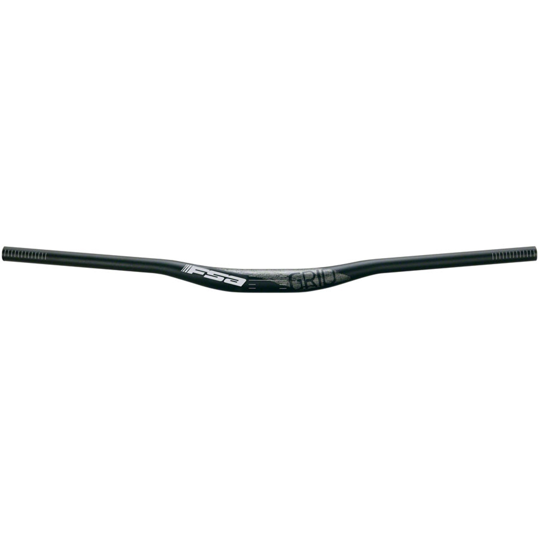 Grid Handlebar - Aluminum, 35mm Clamp, 20mm Rise, 800mm, Black