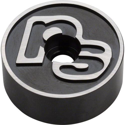 Problem Solvers Pog Top Cap and 10mm headset spacer - Black w/ Logo