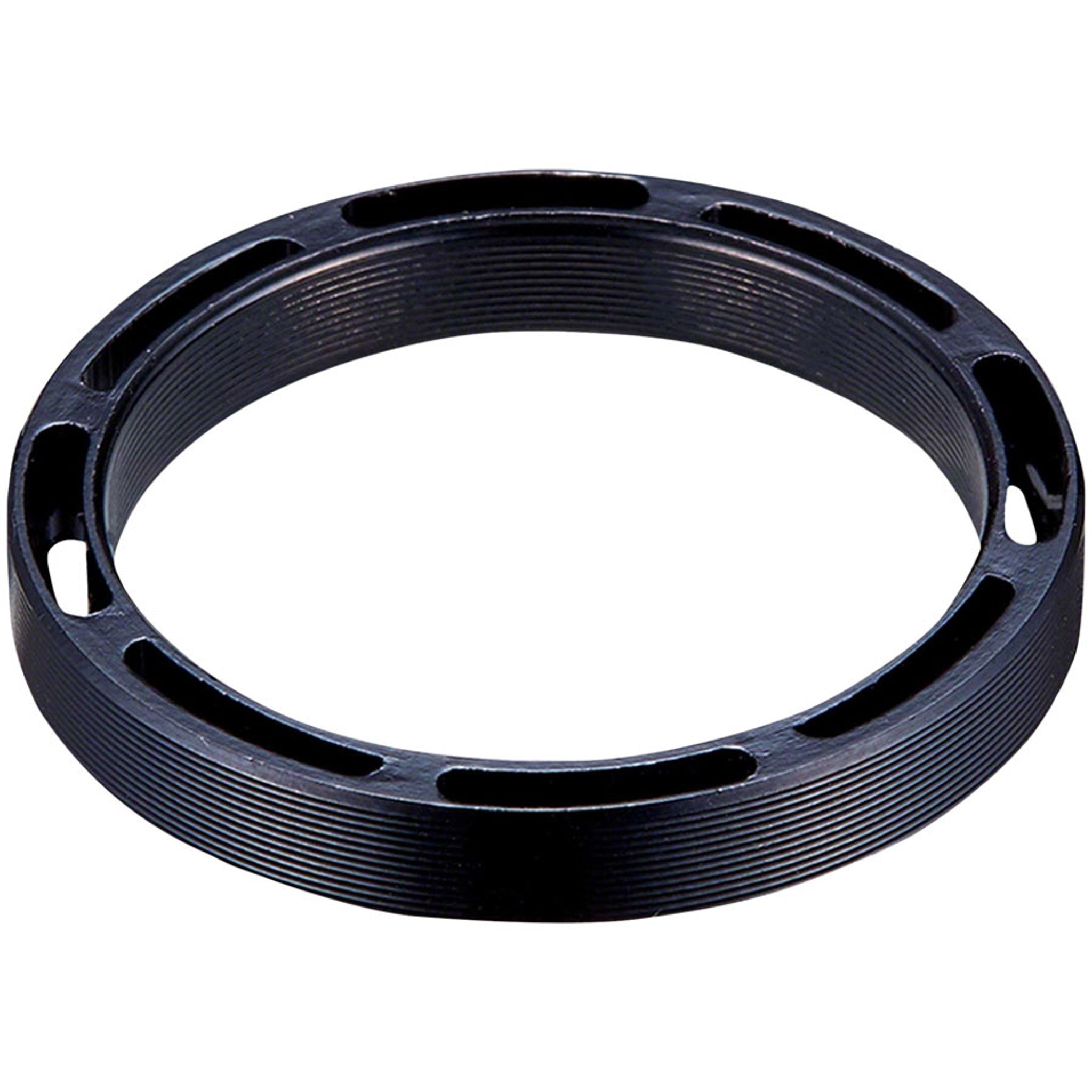 Supacaz Hollow SupaSpacer - 1 1/8", 5mm, Pack of 4, Black
