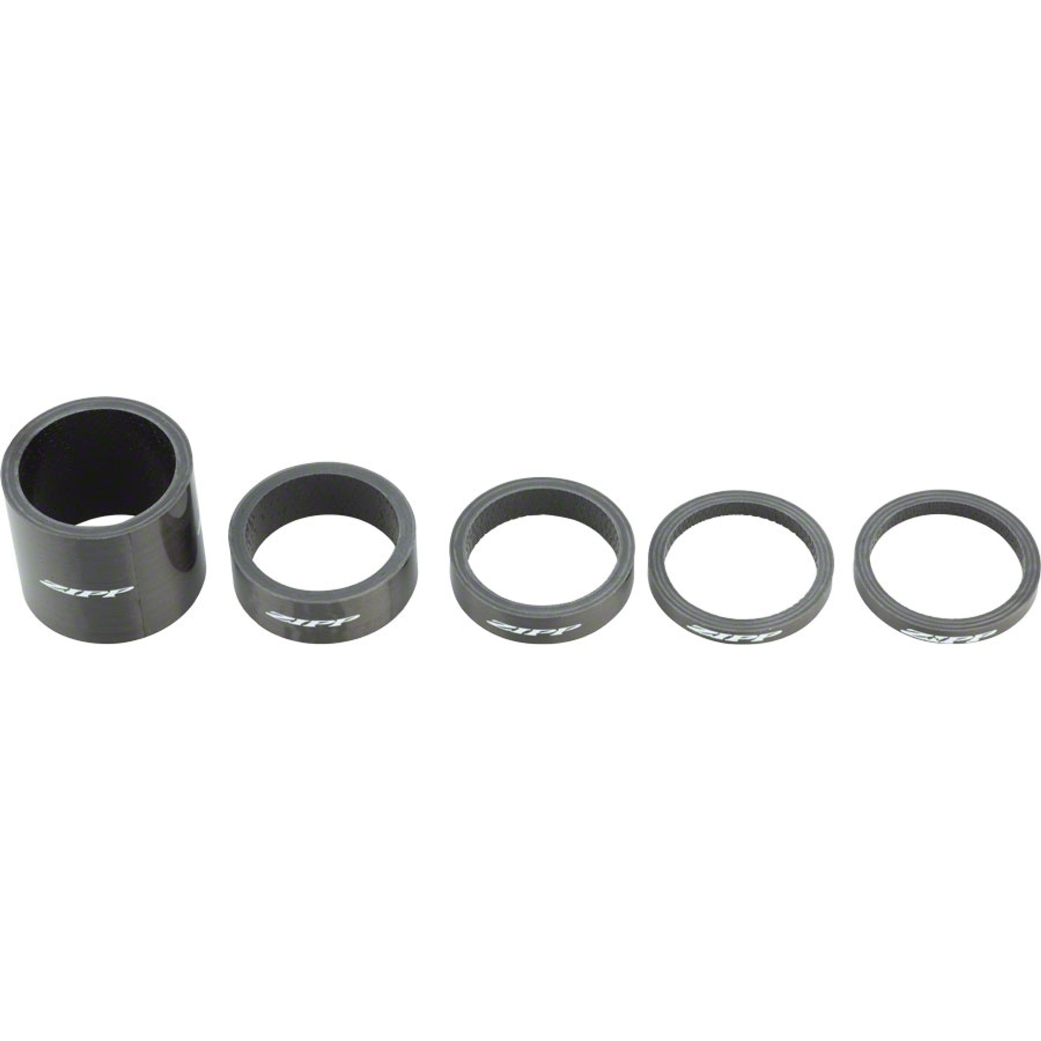Zipp Headset Spacer Set, UD Carbon (4mm x 2, 8mm x 1, 12mm x1, 30mm x 1)
