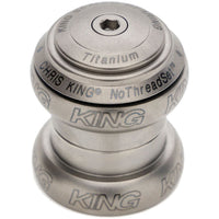 Chris King NoThreadSet Titanium Headset - 1-1/8", EC34 Upper / EC34 Lower, Titanium