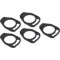 Switch Headset Stack Spacers - Switch System Compatibility Only, 5mm, 5 Pack, Black