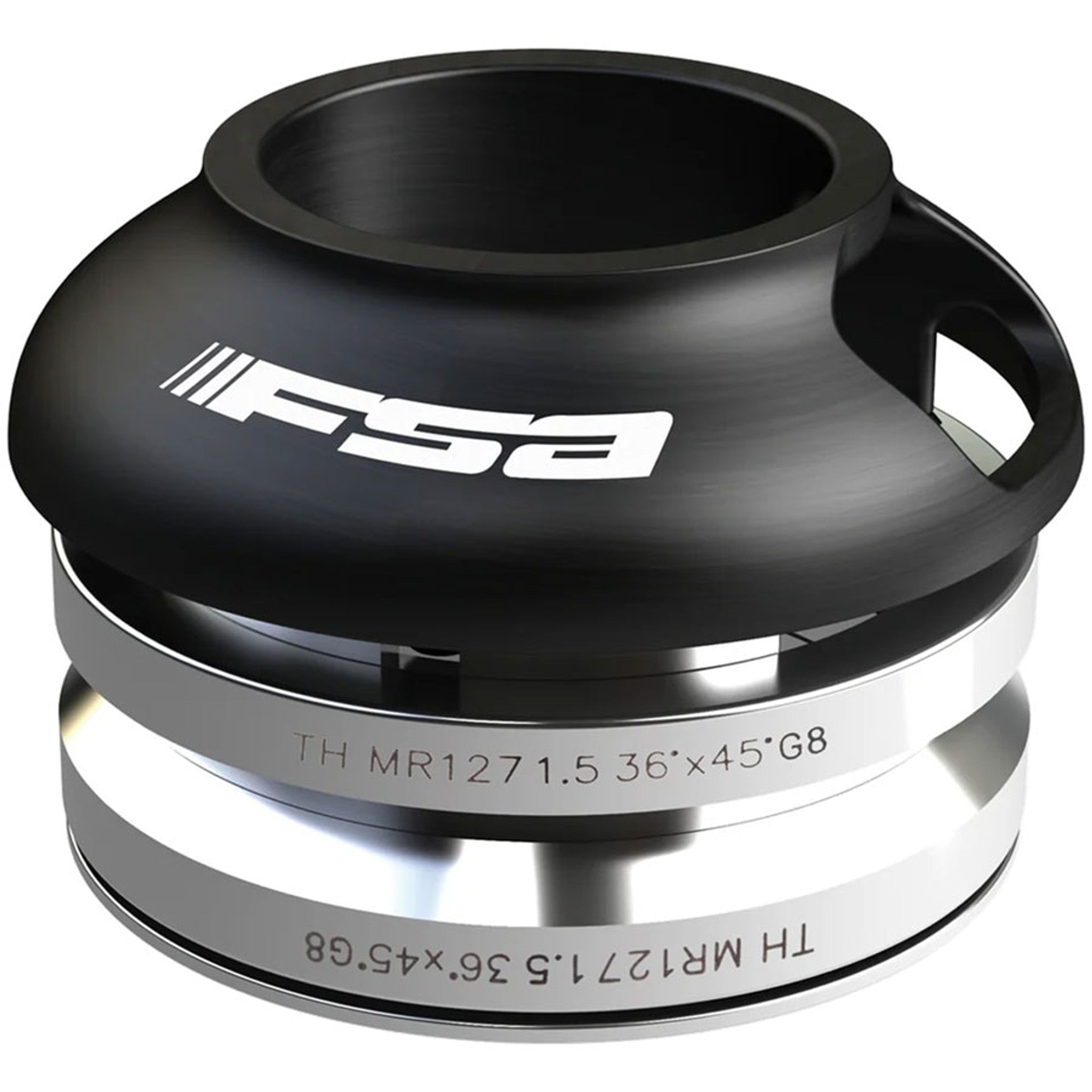 FSA NO.69/SRS Headset, 1.5" Straight Steerer, Includes H2055-15mm Spacer, No Compression Plug – Alloy