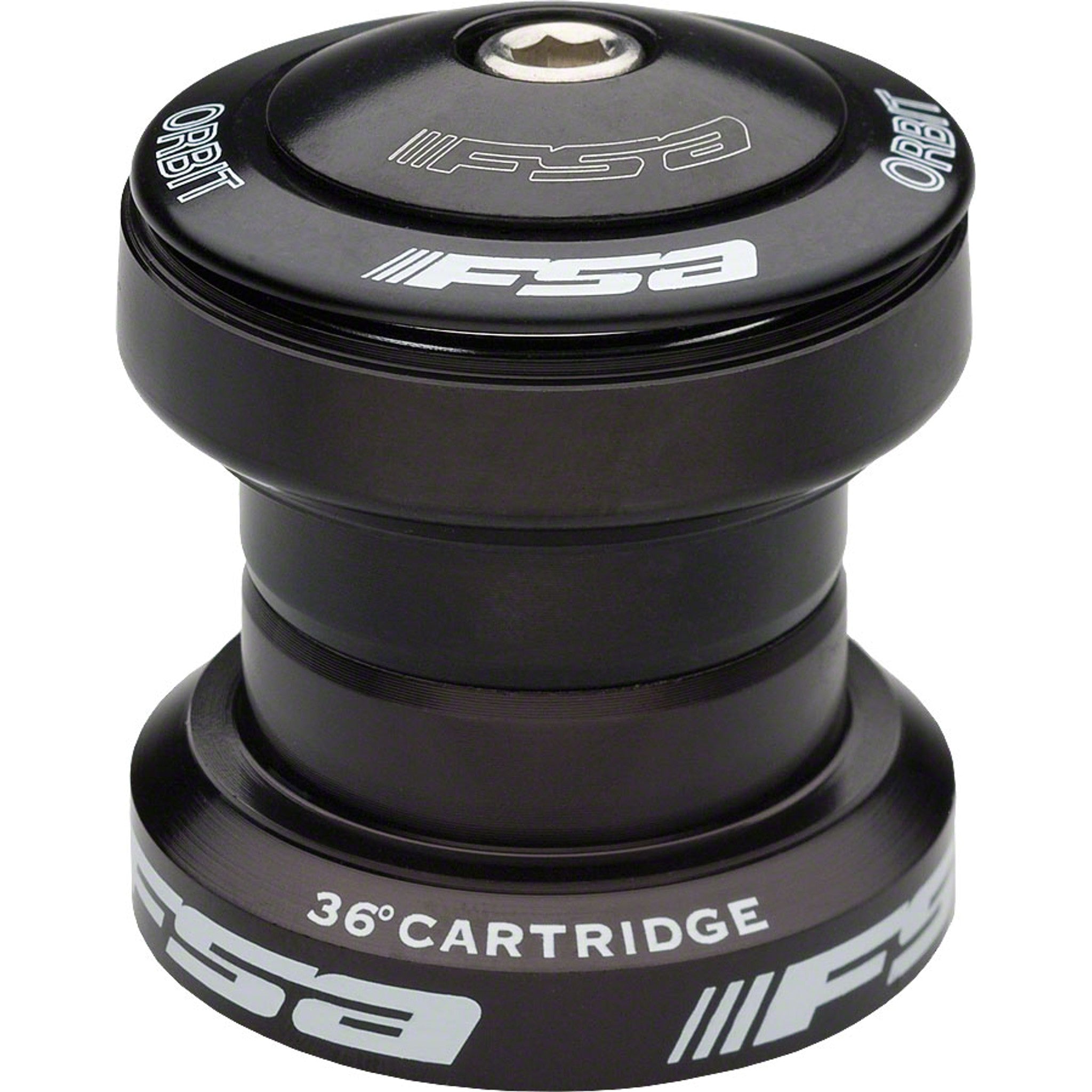 Full Speed Ahead Orbit UF 1-1/8" Threadless Headset, Black