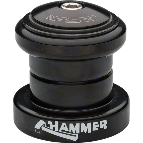 Full Speed Ahead Hammer 1-1/8" Heavy Duty Threadless Headset, Black