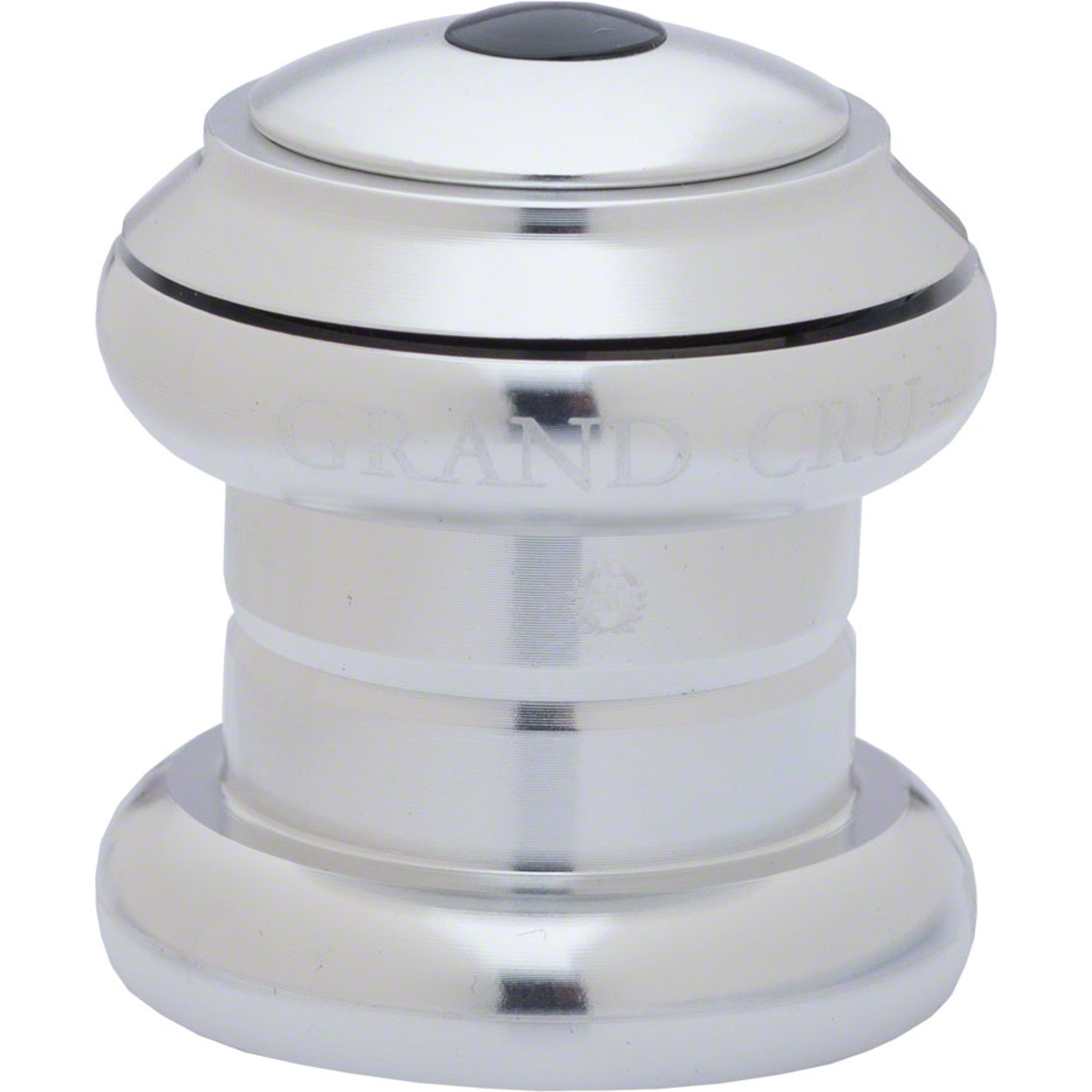 Grand Cru 1-1/8" Threadless Headset: Polished Silver