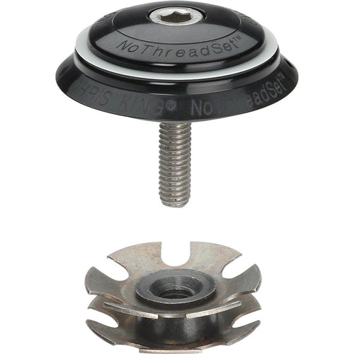 Chris King NoThreadSet Headset Conversion, 1-1/8" Black Sotto Voce