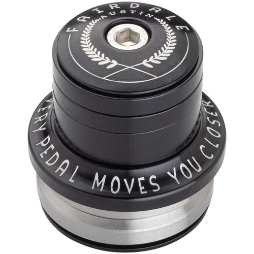 Integrated 1-1/8" Headset Black