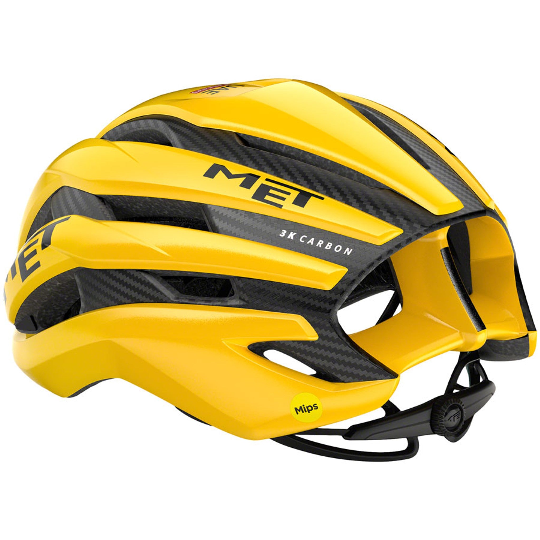 Trenta 3K Carbon MIPS Helmet - Jaune Limited Edition