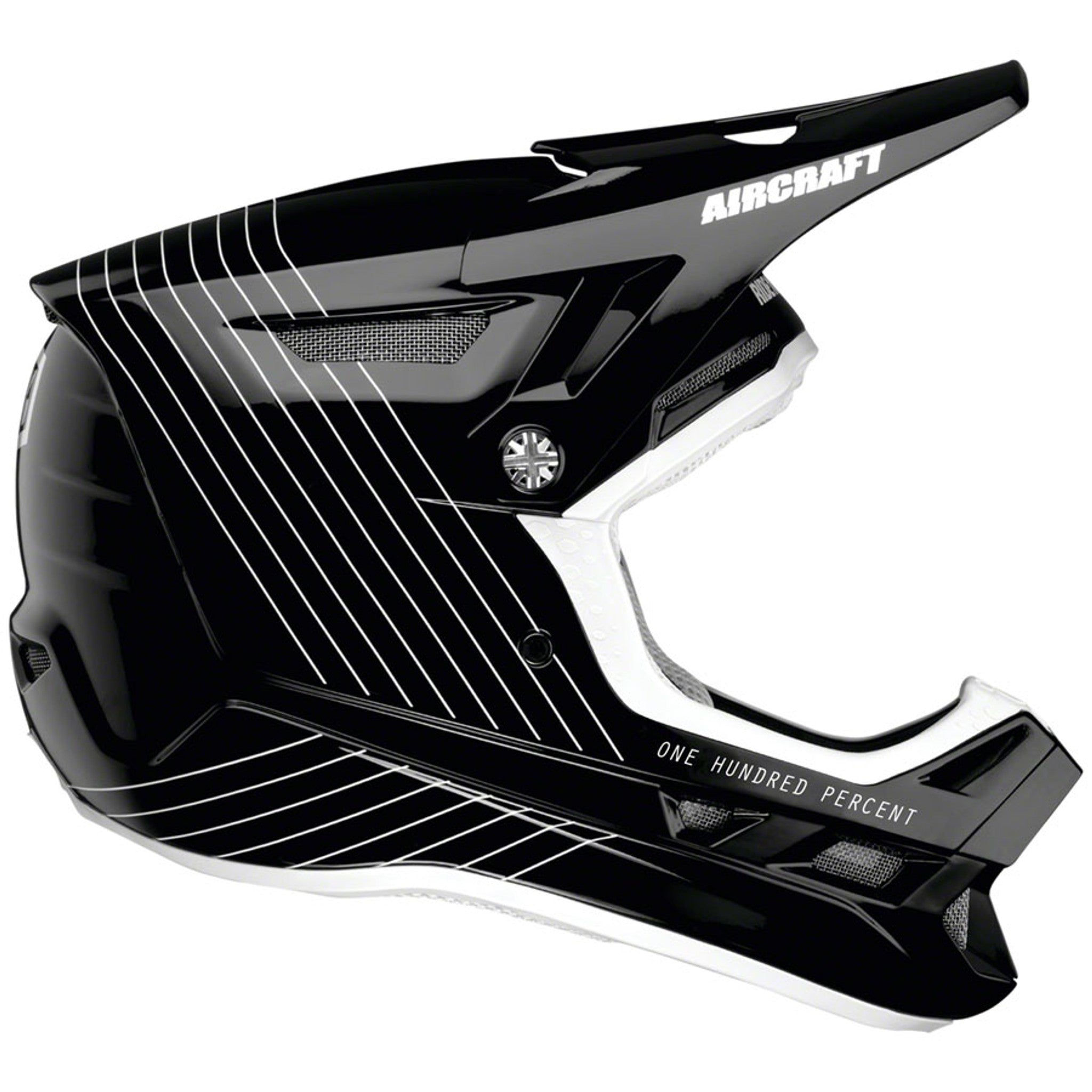 Aircraft Composite Full Face Helmet