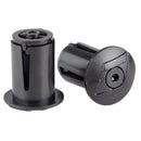 Locking Bar End Plugs, Black