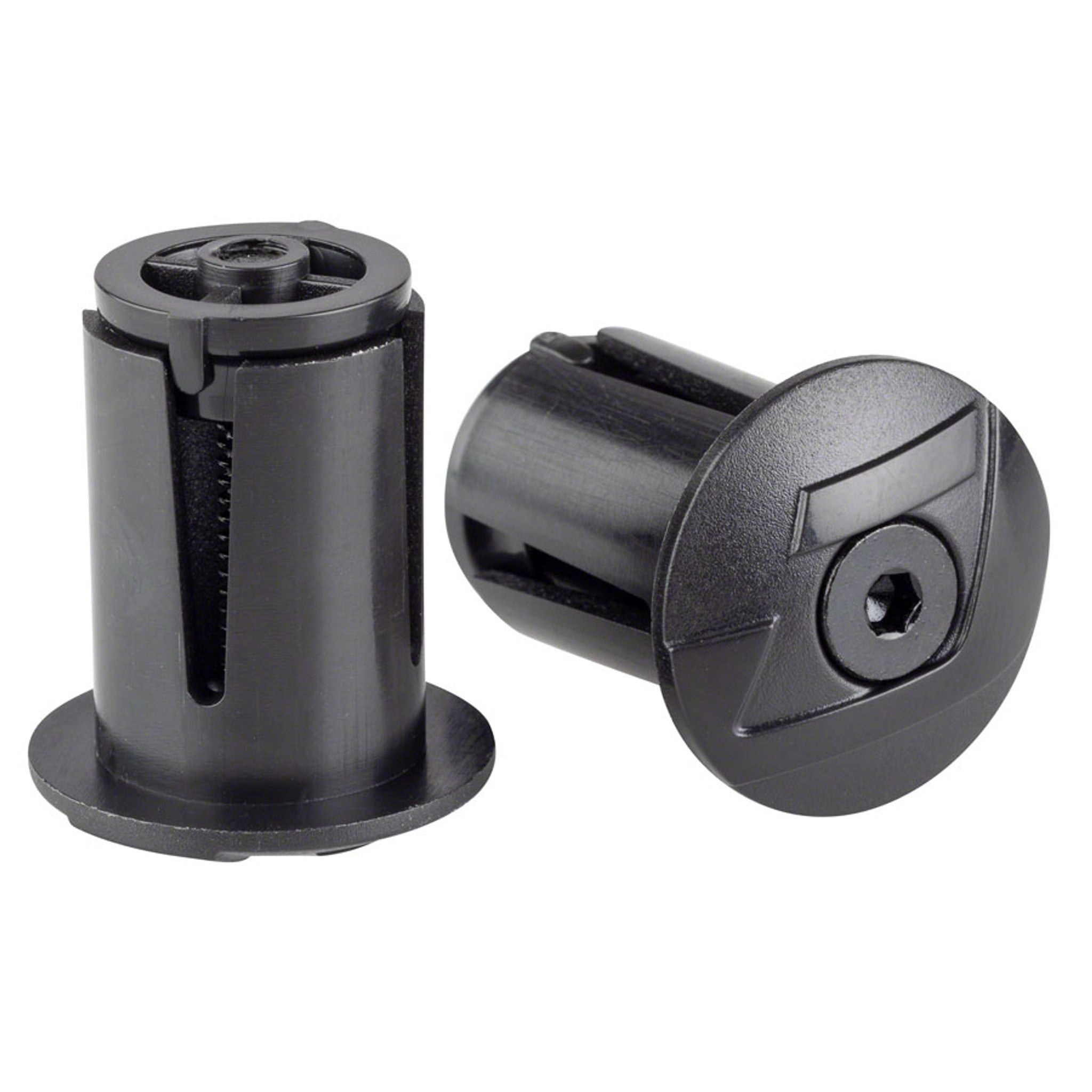 Locking Bar End Plugs, Black