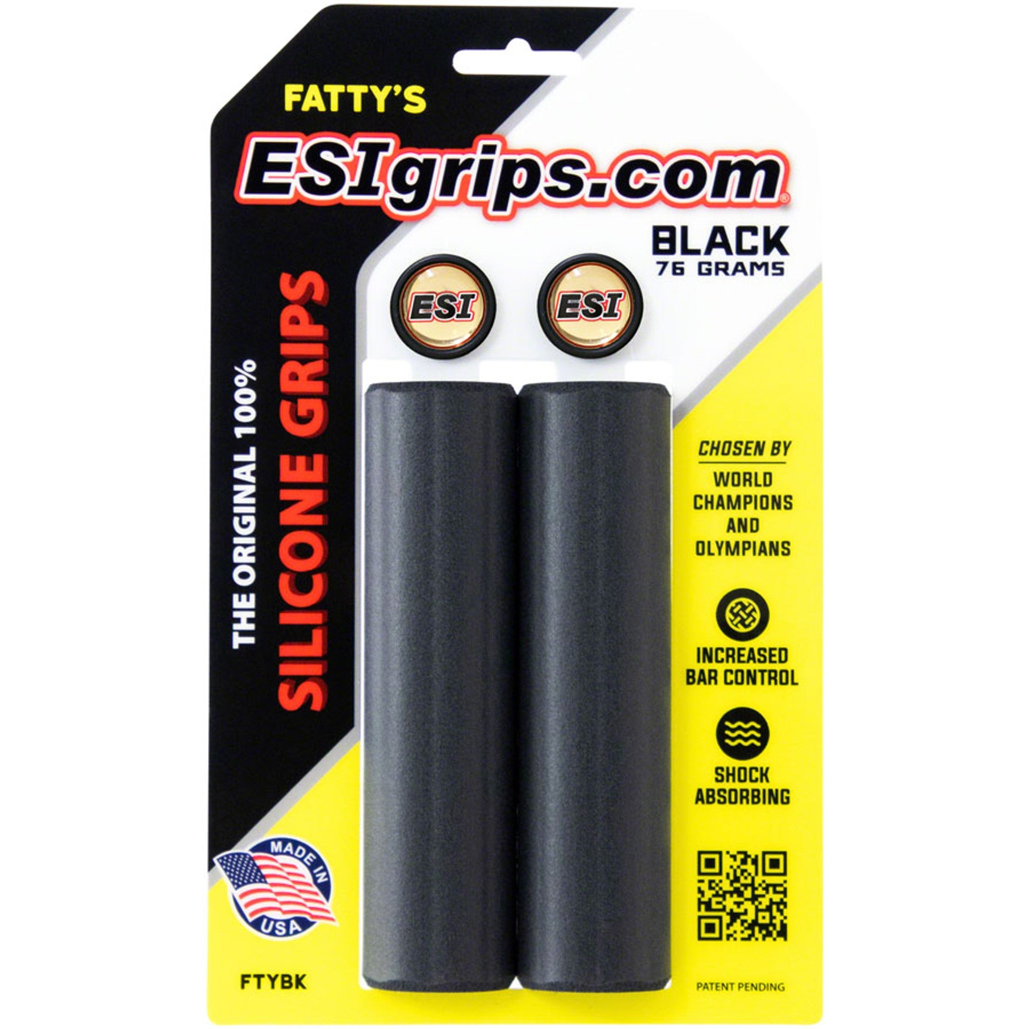 Fatty's Grips - Black
