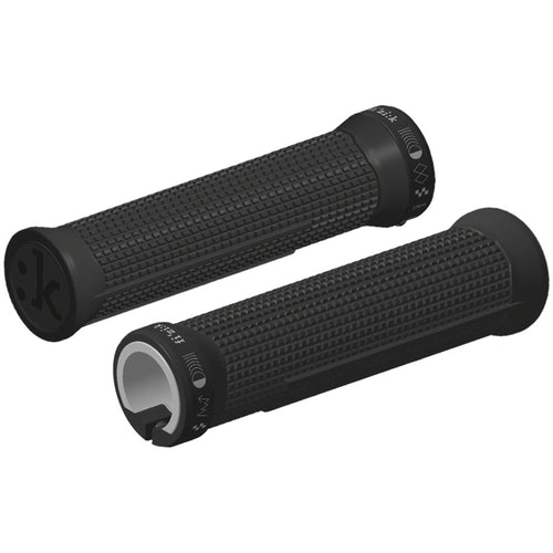 Race Feel Grips - Black, Lock-On