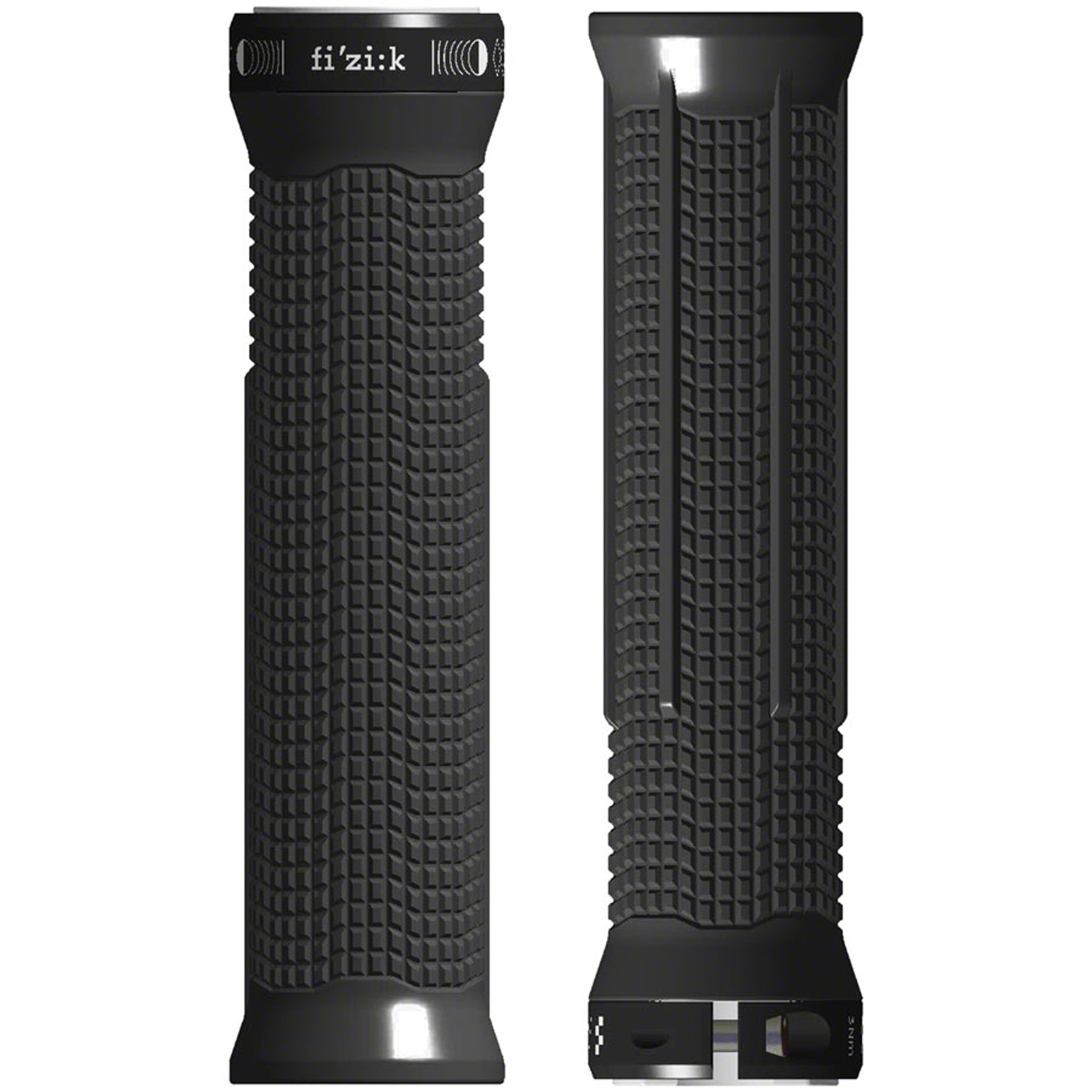 Race Feel Grips - Black, Lock-On