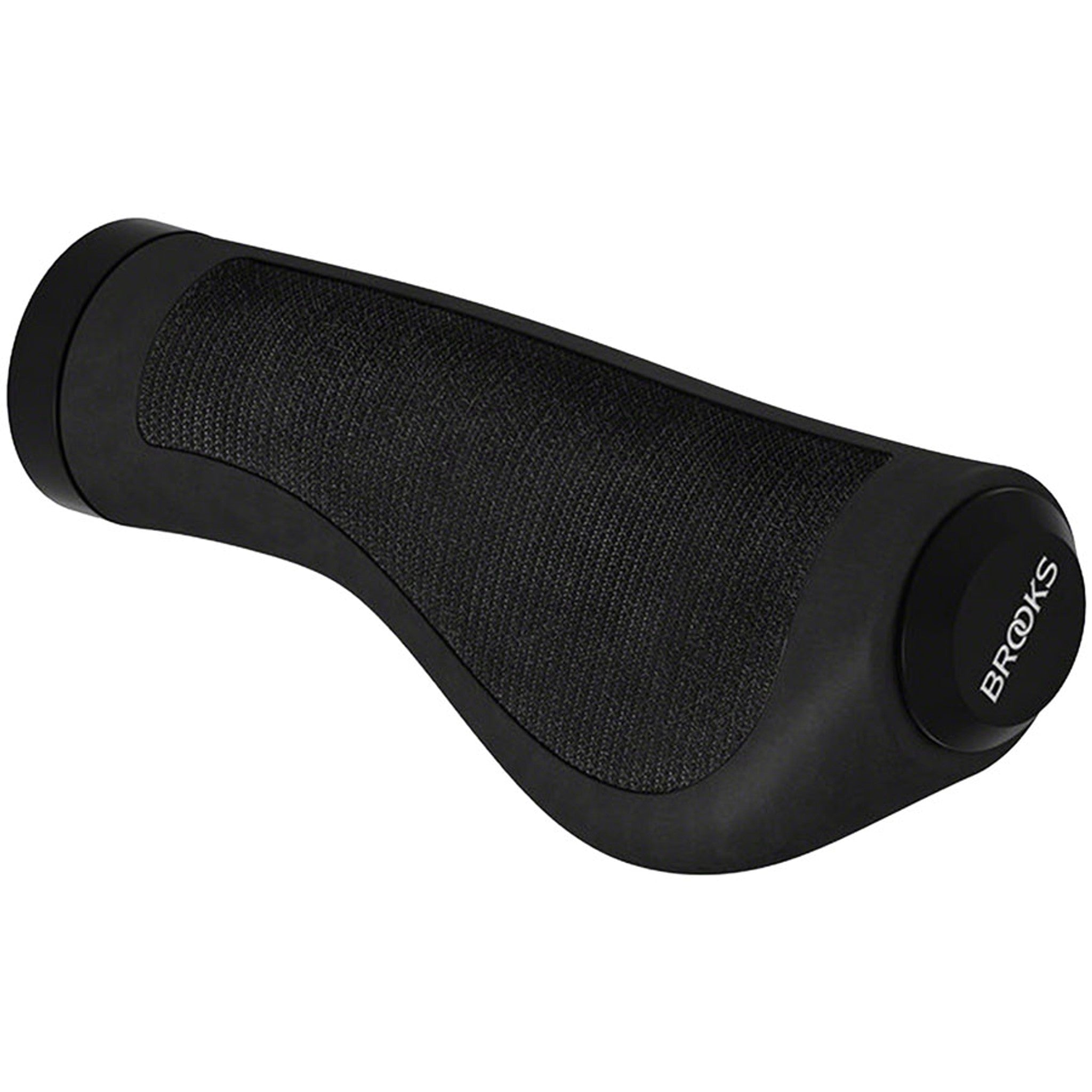Ergonomic Rubber Grip - Black, 130/130mm