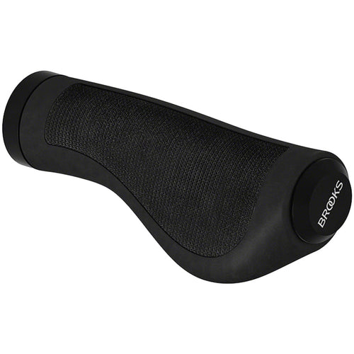 Ergonomic Rubber Grip - Black, 130/130mm