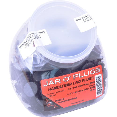 Wheels Manufacturing Jar O' Plugs: 150 Total (120 for Thinwall and 30 for Thickwall Handlebars)