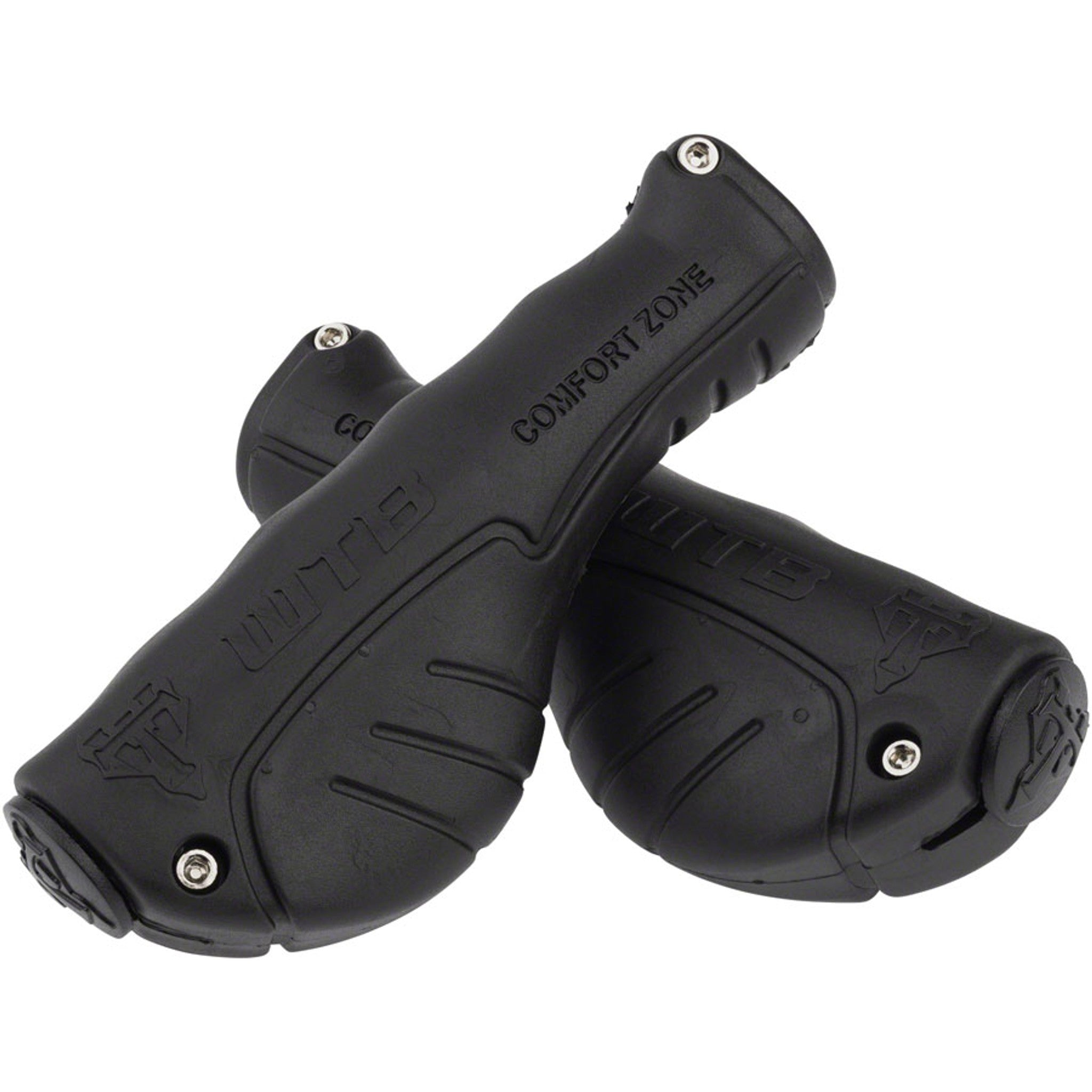 Comfort Zone Grips - Black, Lock-On