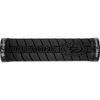 Lizard Skins Logo Grips - Black, Lock-On