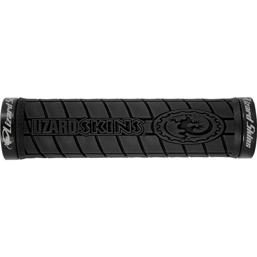 Lizard Skins Logo Grips - Black, Lock-On