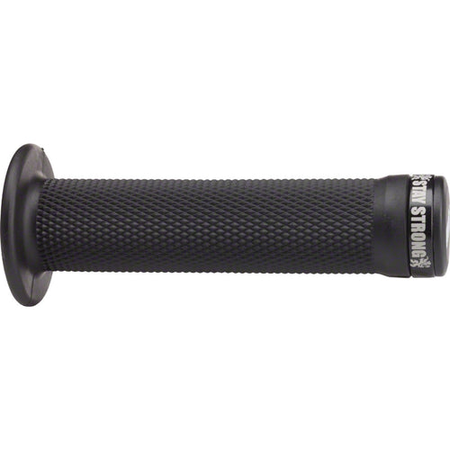 ODI Stay Strong Grips - Black, Lock-On, Flange