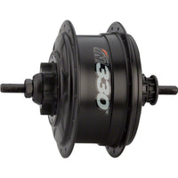 NuVinci Nfinity N330 Internally Geared Rear Hub, 32H, Black, Disc 