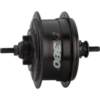 NuVinci Nfinity N380 Internally Geared Rear Hub, 32H, Black, Disc 