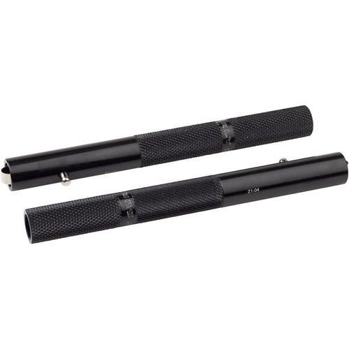 Round Pegs - Big Easy/Big Dummy Foot Pegs, Aluminum, Black