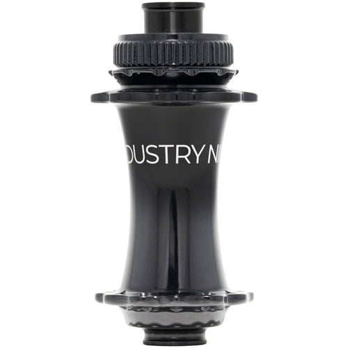 Industry Nine Solix Classic Front Hub - 15 x 110mm, Center-Lock, Black, 28H