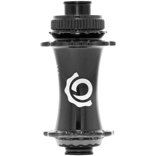 Industry Nine Solix Classic Front Hub - 15 x 110mm, Center-Lock, Black, 28H