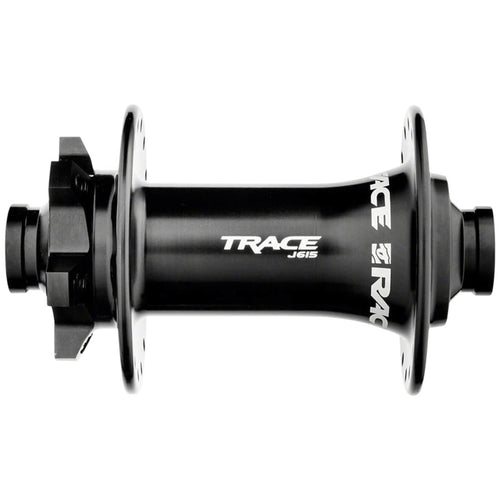 RaceFace Trace J-Bend 615 Front Hub - 15 x 110mm Boost, 6-Bolt, Black